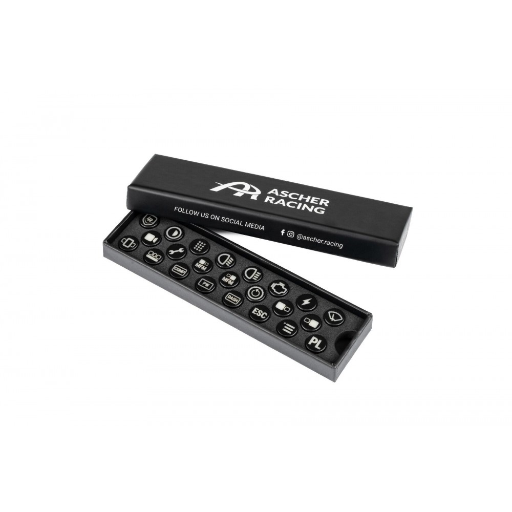 Kits de Boutons Lovely Sim Racing pour Volants Ascher Racing