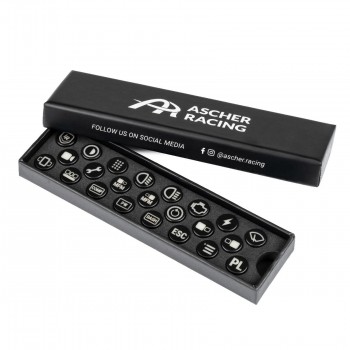 Kits de Boutons Lovely Sim Racing pour Volants Ascher Racing