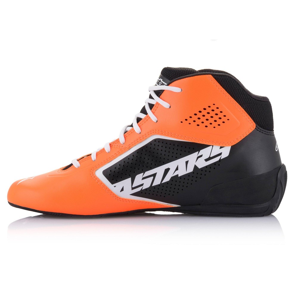 Alpinestars TECH-1 K START V2 SHOES - Orange Fluo/Black/White