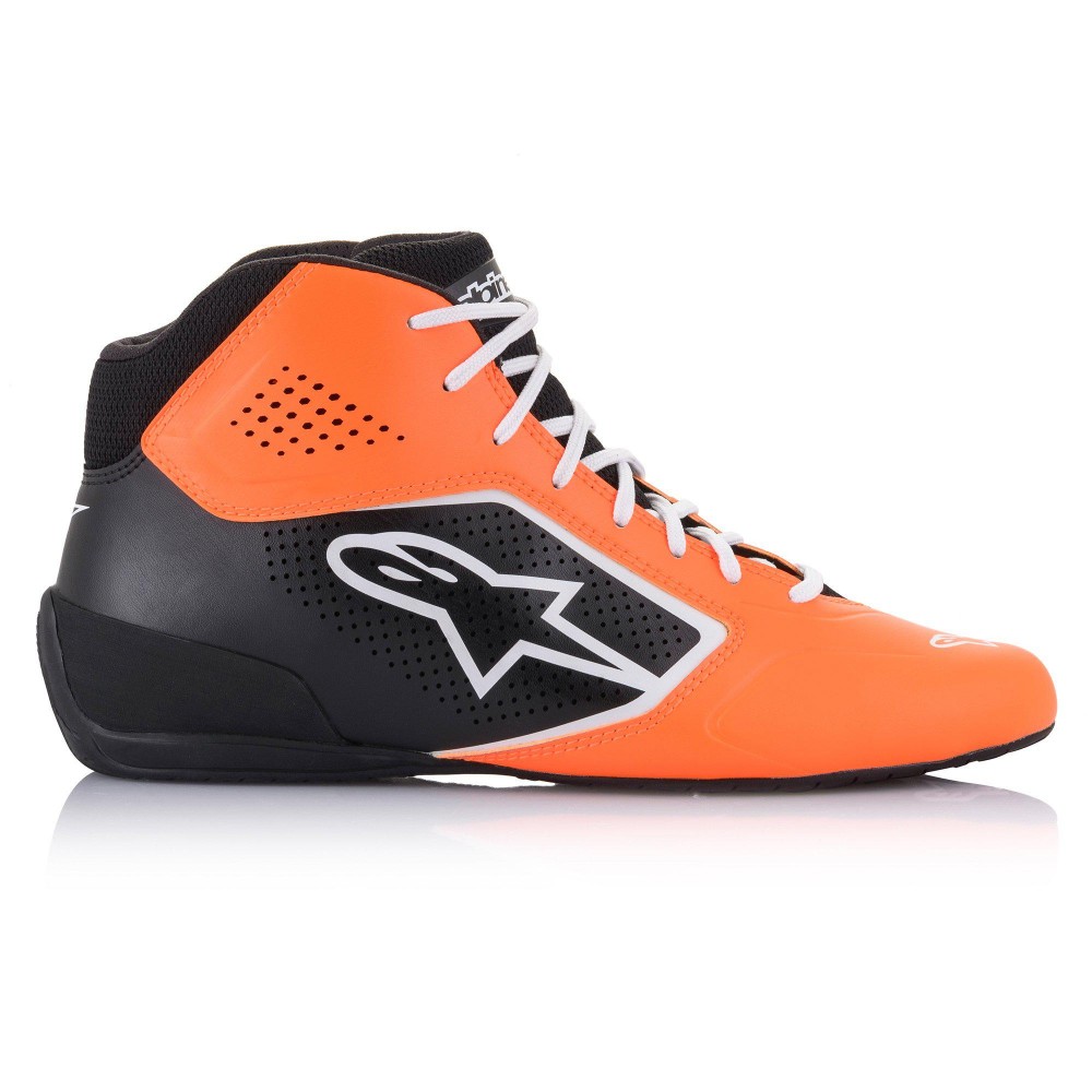 Alpinestars TECH-1 K START V2 SHOES - Orange Fluo/Black/White