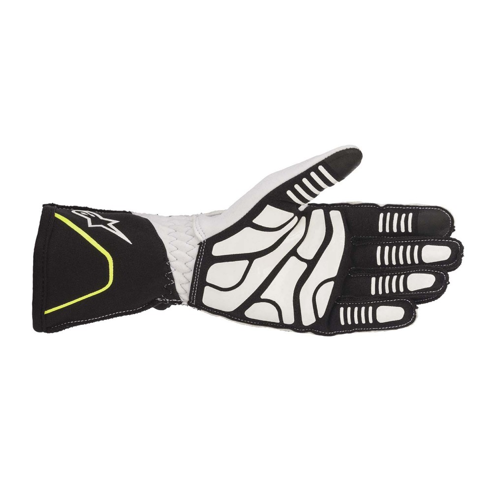 Gants Alpinestars TECH-1 KX V2 - WHITE/BLACK