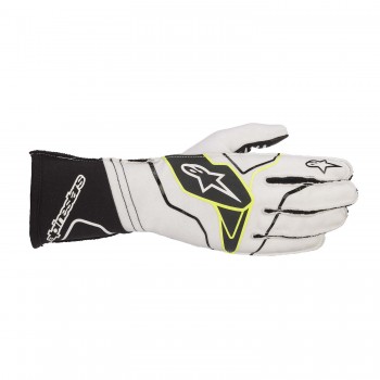 Gants Alpinestars TECH-1 KX V2 - WHITE/BLACK