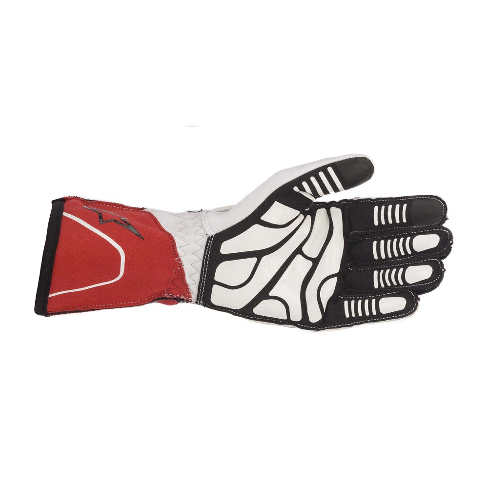 Gants Alpinestars TECH-1 KX V2 - WHITE/RED/BLACK