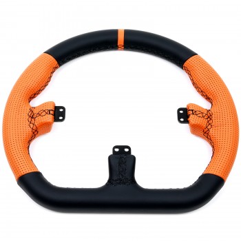 ASETEK GT Rim - Closed D Cuir Orange