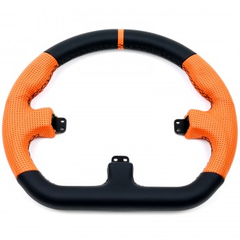 ASETEK GT Rim - Closed D Cuir Orange