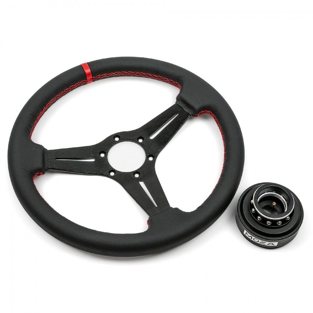 Pack Volant DriftShop Simracing 330mm | Quick Release Moza Racing