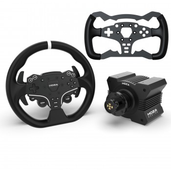 Bundle Moza R5 Direct Drive, ES Steering Wheel et Formula Mod