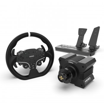 Bundle Moza R5 Direct Drive, ES Steering Wheel, SR-P 2 Pedals