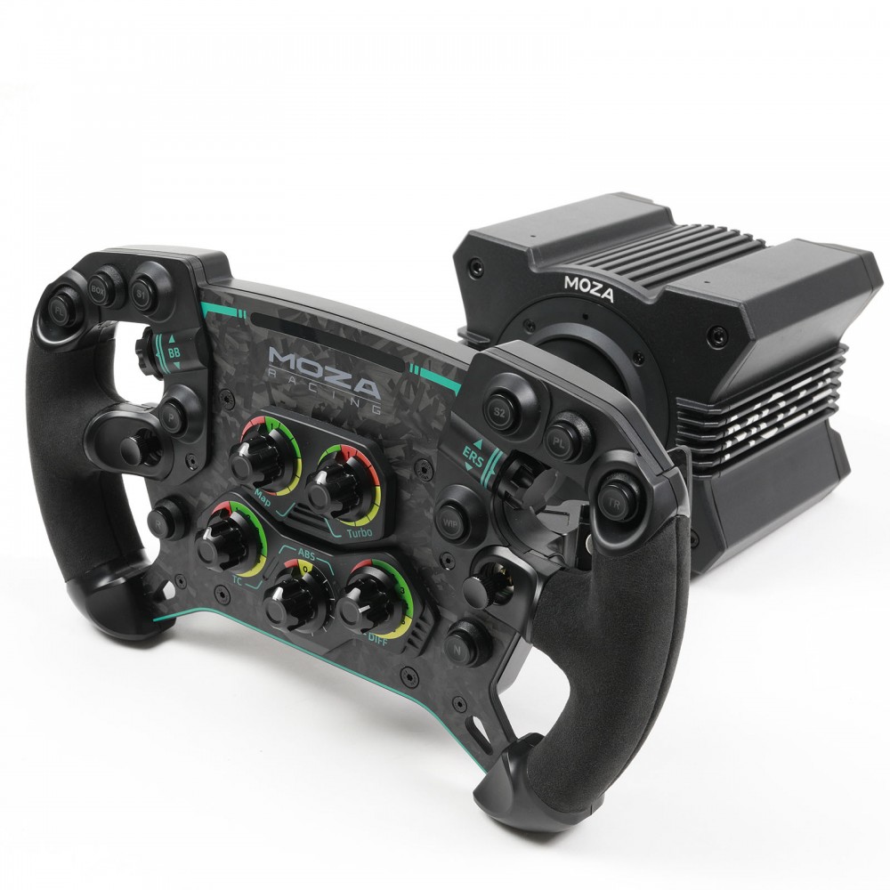 Bundle avec Moza Racing R9 Wheel Base et GS Steering Wheel