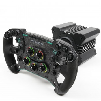 Bundle avec Moza Racing R9 Wheel Base et GS Steering Wheel
