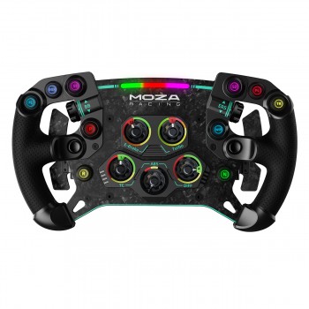 Moza Racing volant GS V2 Cuir Steering Wheel