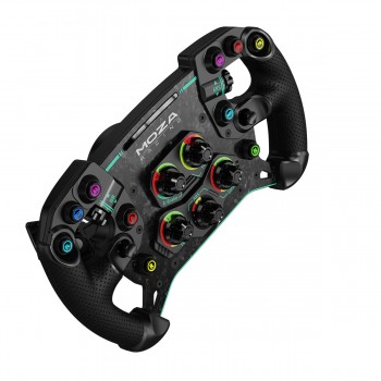 Moza Racing volant GS V2 Cuir Steering Wheel