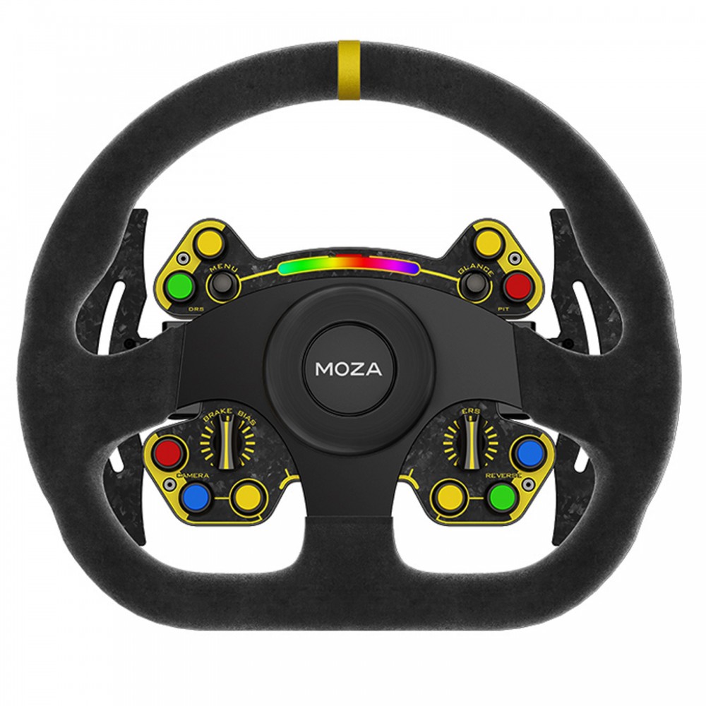 Moza Racing Volant Sport RS D-Shape Version Alcantara Moza Racing Volant Sport RS D-Shape Version Alcantara