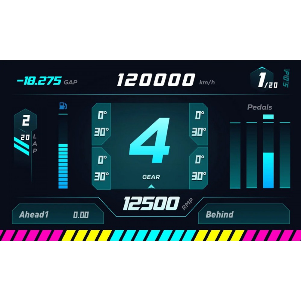 MOZA Ecran Télémétrie pour Base R9 R5