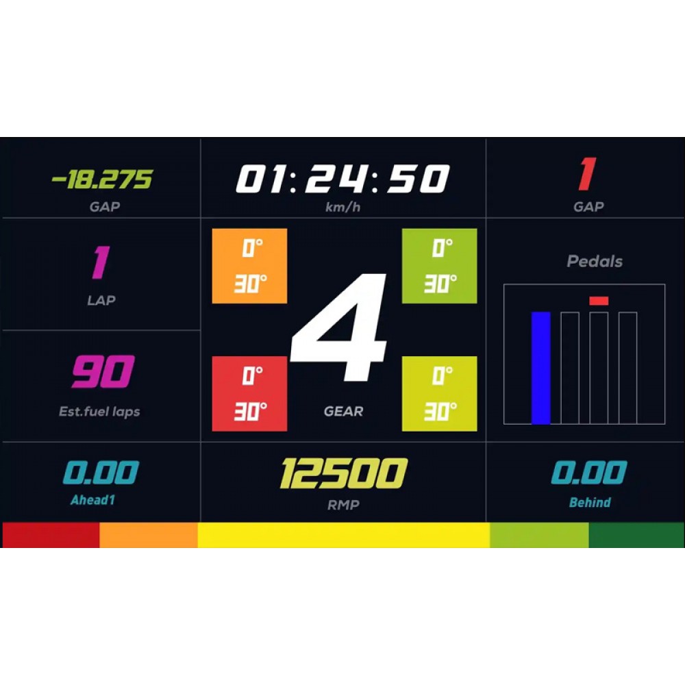 MOZA Ecran Télémétrie pour Base R9 R5
