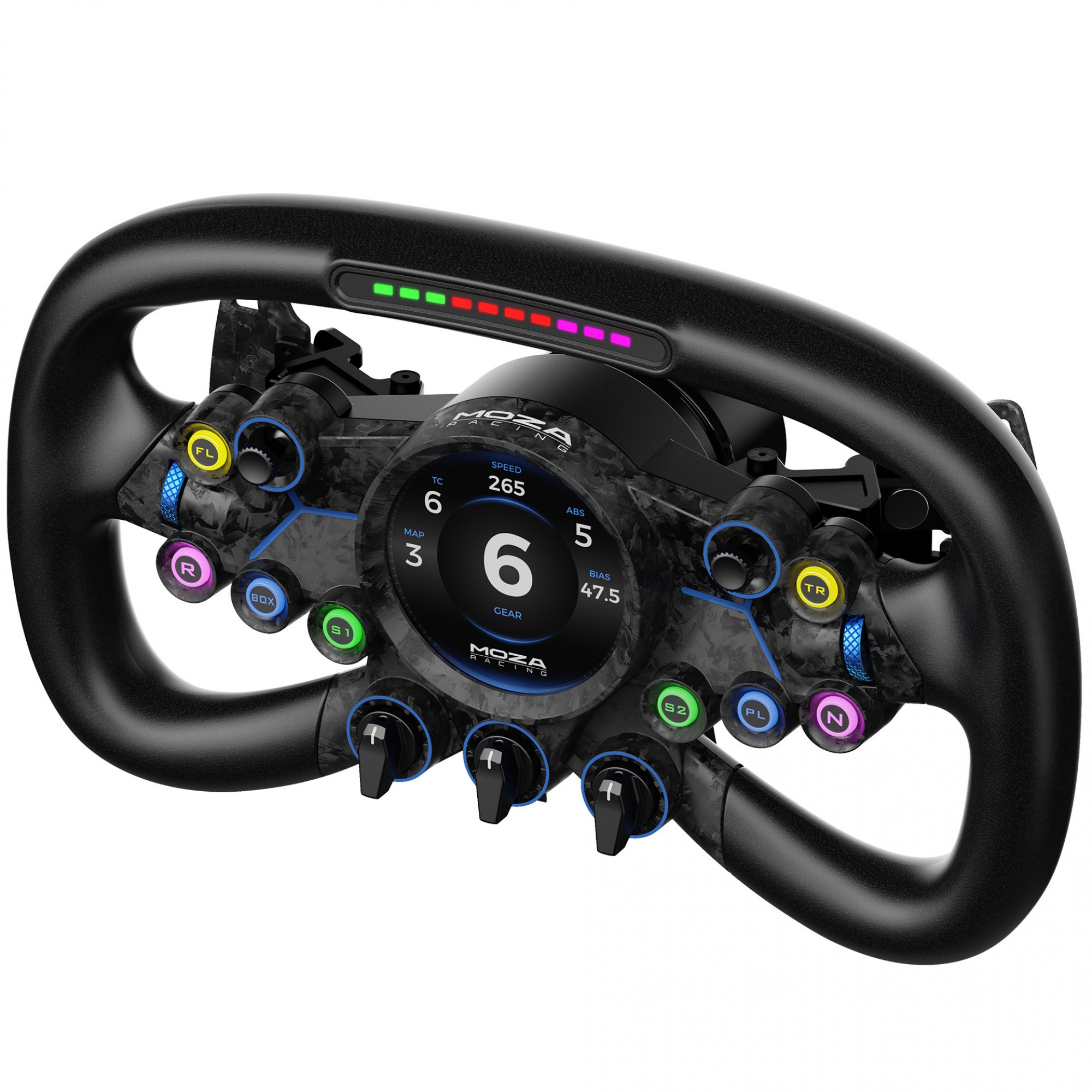 RSeat France SimracingPack Base Moza Racing R12 V2 et Volant Vision GS ...