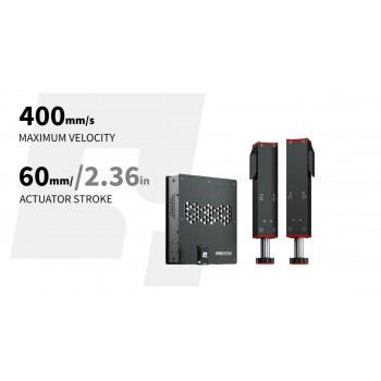 Qubic System QS-210 Intro Set – Motion Platform 2DOF Actuators Sim Racing