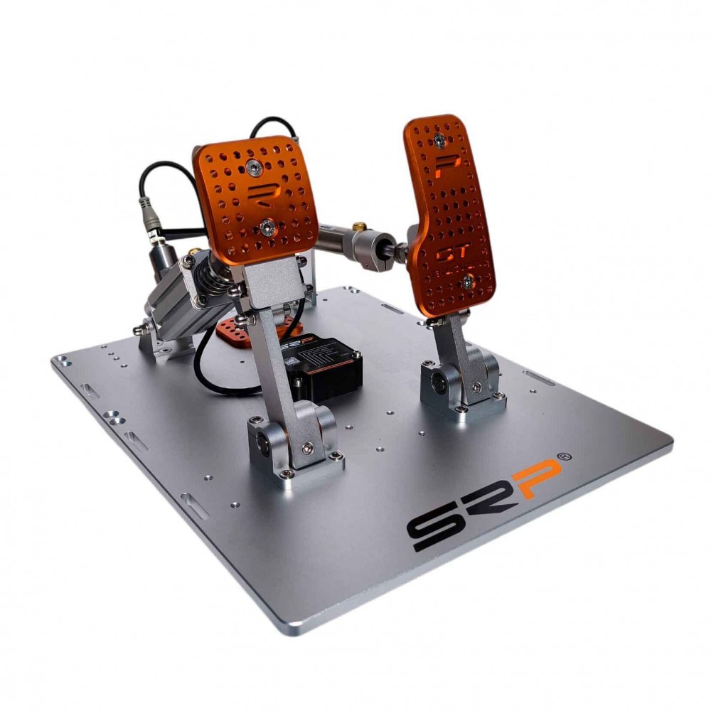 Pédalier SRP | SimRacing-Pro GT-R Pedals V5 Gray 2 Pédales