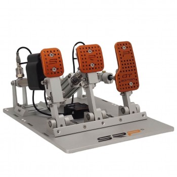 SRP Pedals | SimRacing-Pro GT-R Pedals V5 Gray 3-Pedal Set