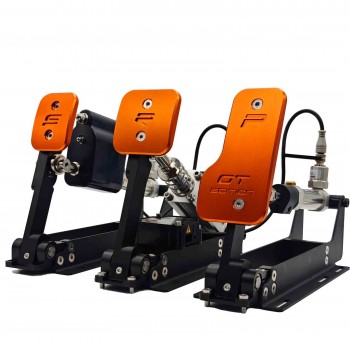 Pédalier SRP | SimRacing-Pro GT-S Pedals Black 3 Pédales