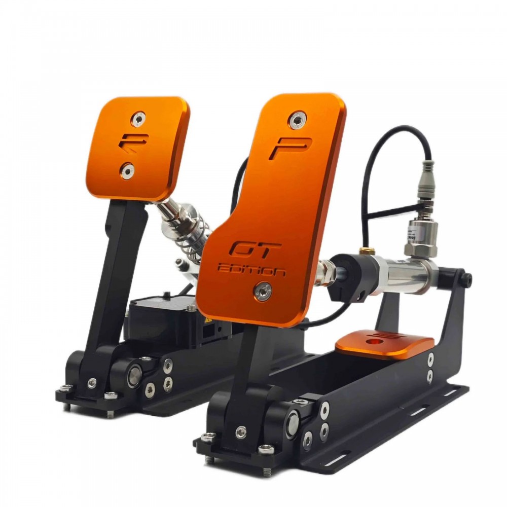 Pédalier SRP | SimRacing-Pro GT-S Pedals Black 2 Pédales
