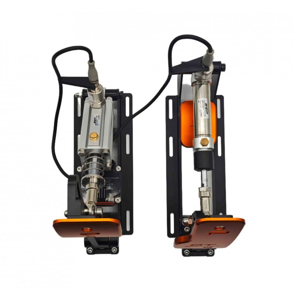 Pédalier SRP | SimRacing-Pro GT-S Pedals Black 2 Pédales