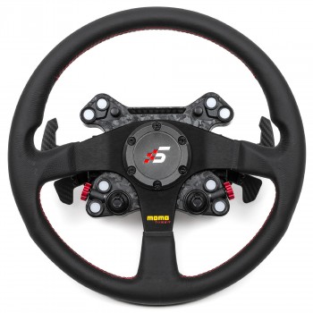 Pack Promo SIMAGIC NEO X HUB Double Palettes avec Volant Momo Tuner