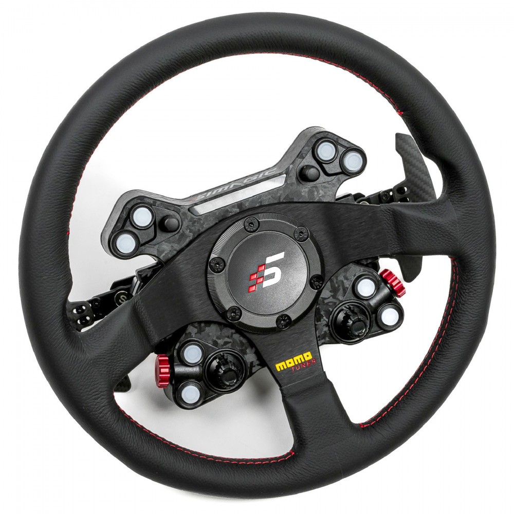 Pack Promo SIMAGIC NEO X HUB Double Palettes avec Volant Momo Tuner