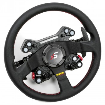 Pack Promo SIMAGIC NEO X HUB Double Palettes avec Volant Momo Tuner
