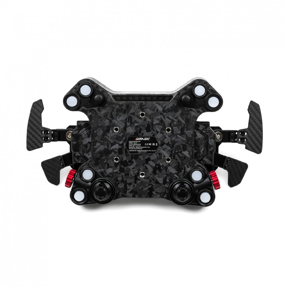 Pack Promo SIMAGIC NEO X HUB Double Palettes avec Volant Momo Tuner