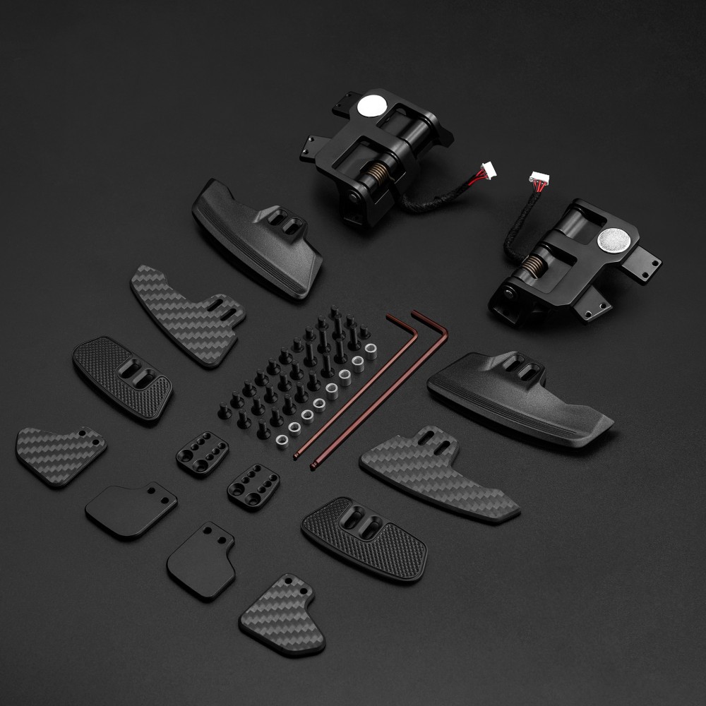 Pack Promo SIMAGIC NEO X HUB Double Palettes avec Volant Momo Tuner