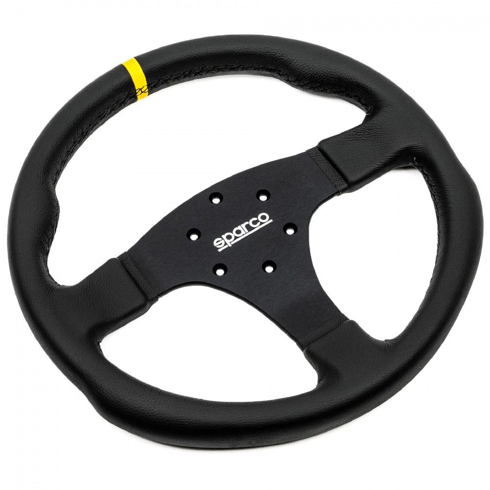 Pack Volant Sparco R330 Cuir 330mm | Quick Release Simagic