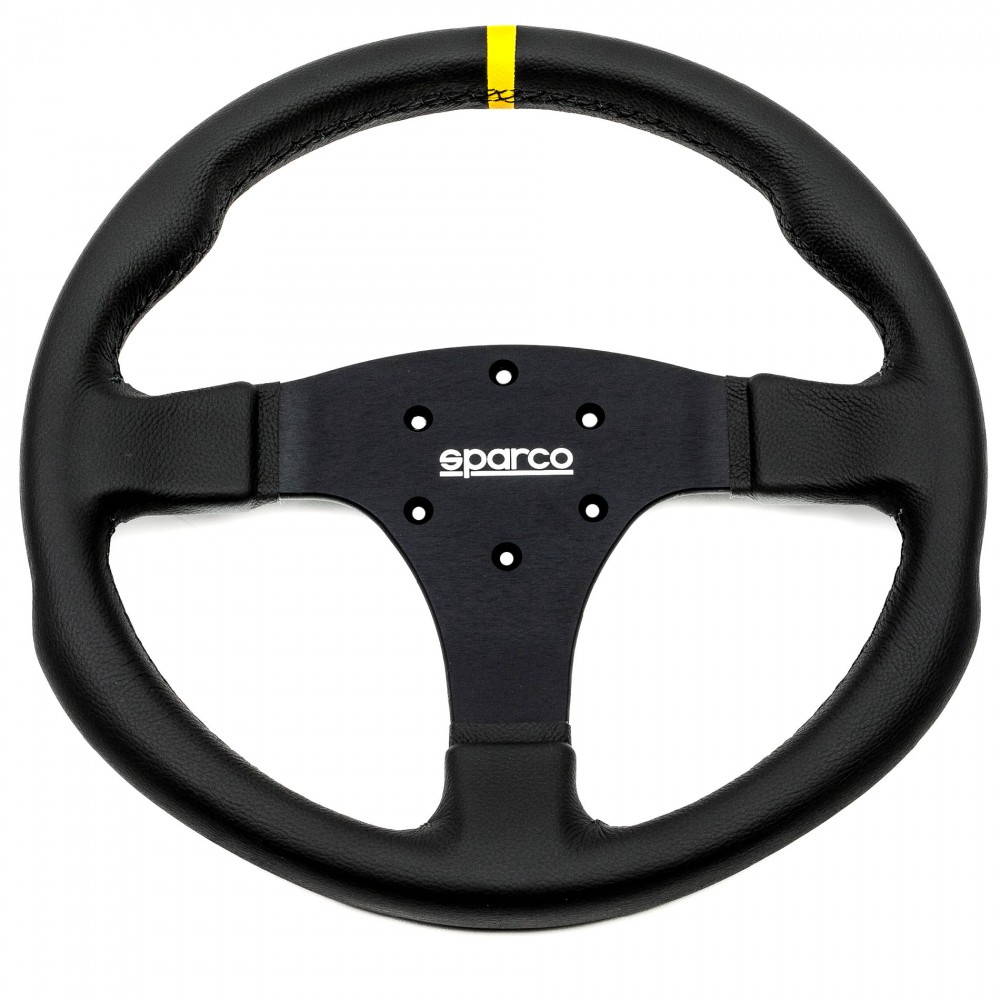 Pack Volant Sparco R330 Cuir 330mm | Quick Release Simagic