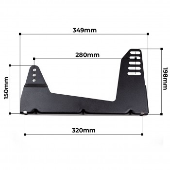 Supports Latéraux RSeat pour SPARCO GP | A1 PRO GT & Formula