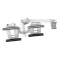 Support Tablette et Buttonbox pour RSeat B1 / C1 / P1 Blanc Support Tablette et Buttonbox pour RSeat B1 / C1 / P1 Blanc