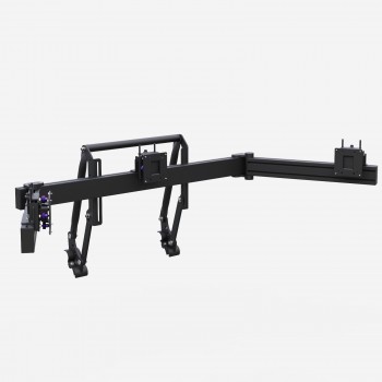 EVO-TX32 Support Triple Ecran pour Châssis EVO | Jusqu'à 3x32 pouces