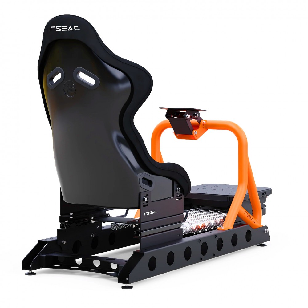 Cockpit Sim Racing RSEAT P1 Orange Fluo