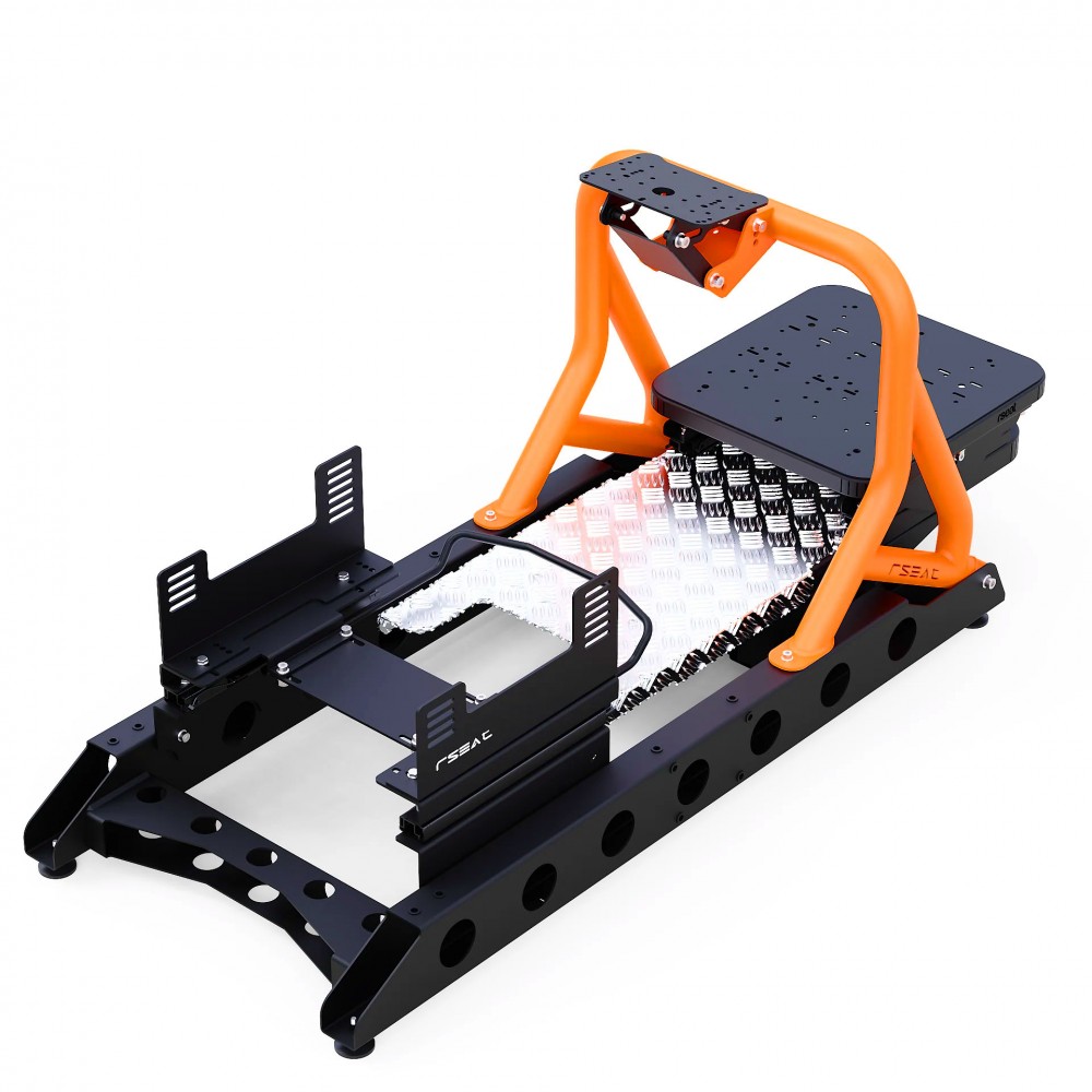 Cockpit Sim Racing RSEAT P1 Orange Fluo