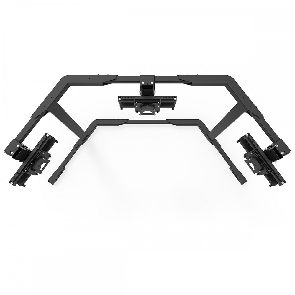 TV STAND TX40 Noir - TV Stand Support Triple écran 27 à 40 Pouces