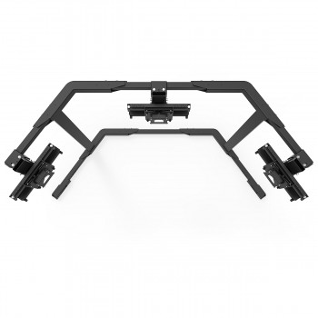 TV STAND TX40 Noir - TV Stand Support Triple écran 27 à 40 Pouces