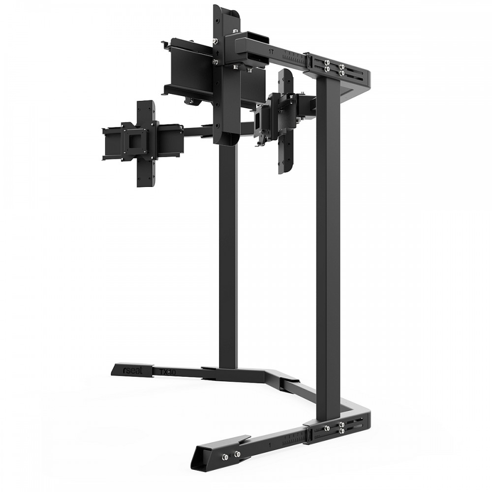 TV STAND TX60 Noir - TV Stand Support Triple écran 43 à 60 Pouces