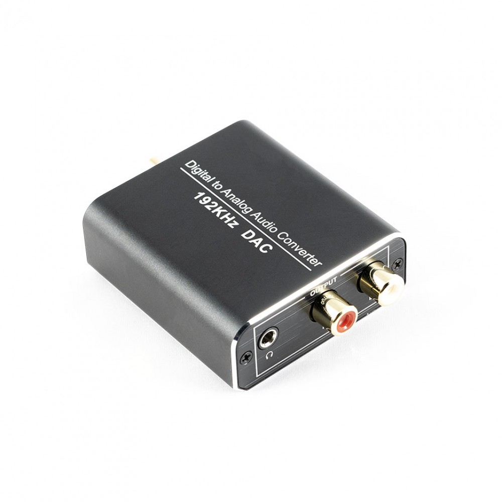 Convertisseur audio digital pour convertir signal numérique SPDIF Coaxial optique en analogique USB