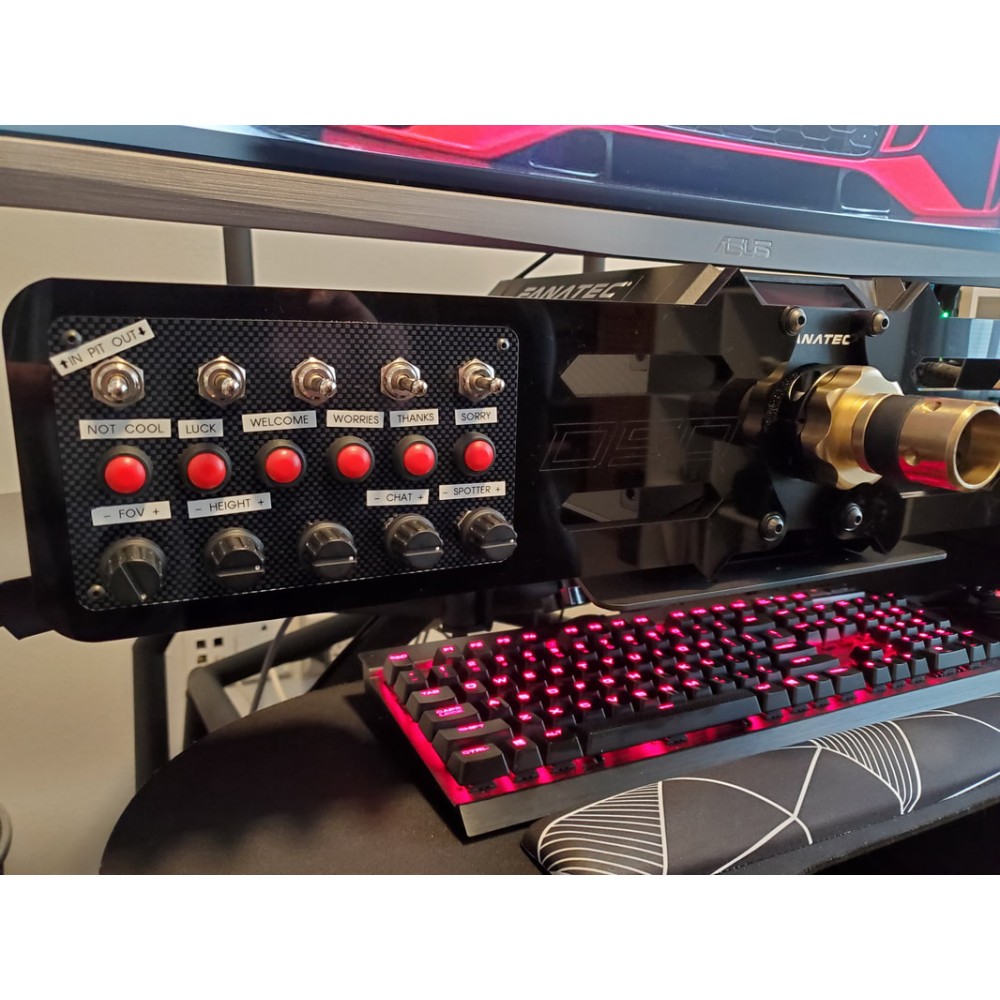 Pack Button Box pour Fanatec Podium Wheel Pack Button Box pour Fanatec Podium Wheel