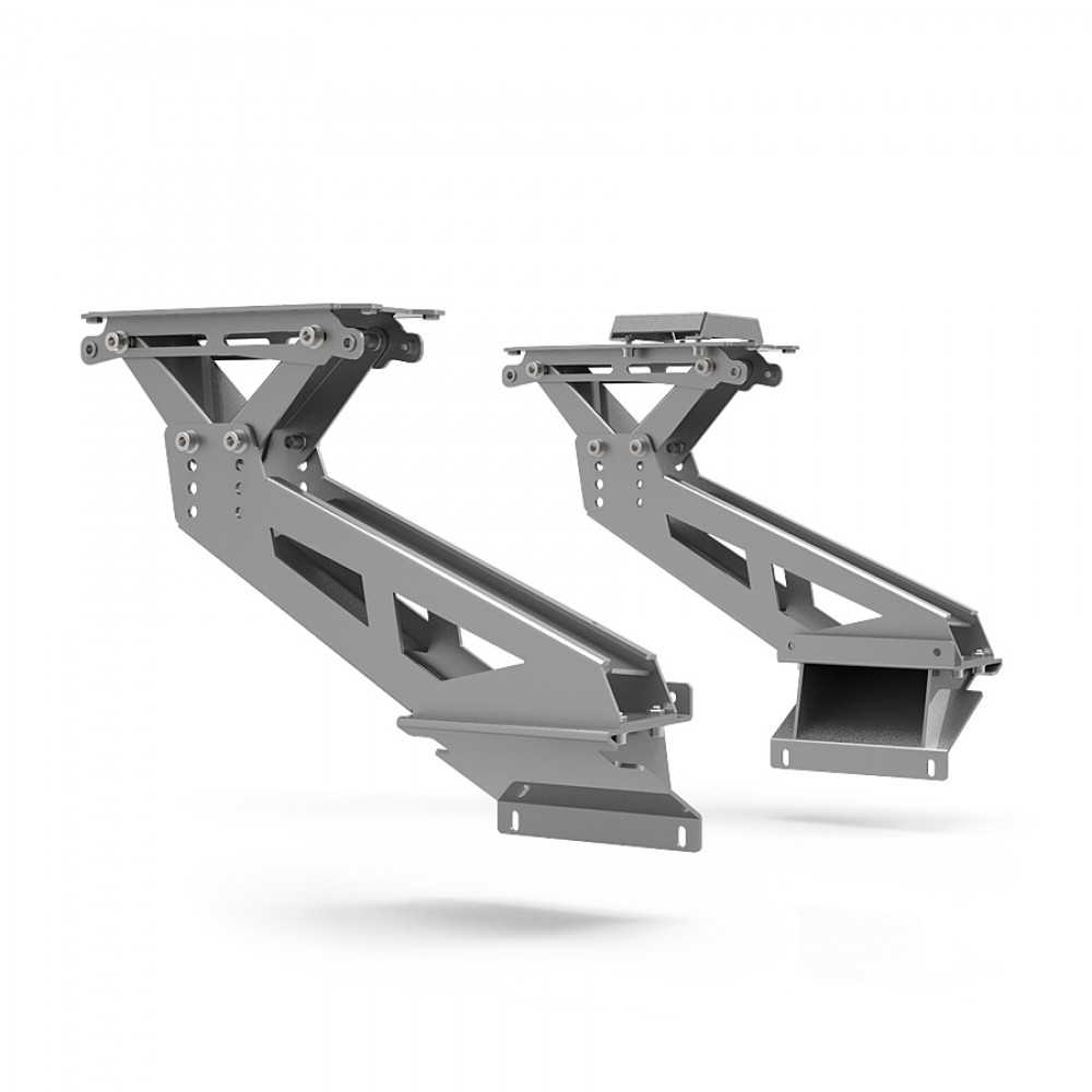 S1 Flight Mount Upgrade Kit Argent Support pour Thrustmaster HOTAS Warthog