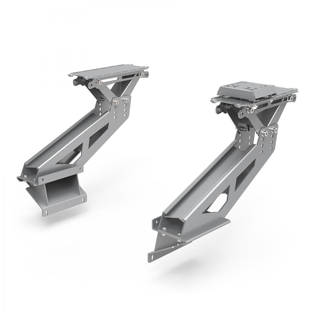 S1 Flight Mount Upgrade Kit Argent Support pour Thrustmaster HOTAS Warthog