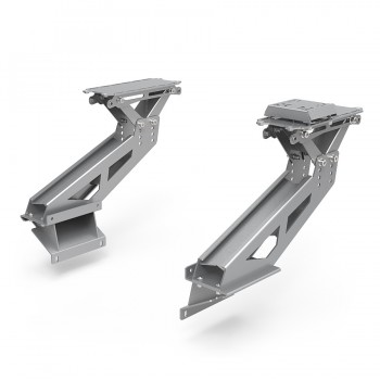 S1 Flight Mount Upgrade Kit Argent Support pour Thrustmaster HOTAS Warthog