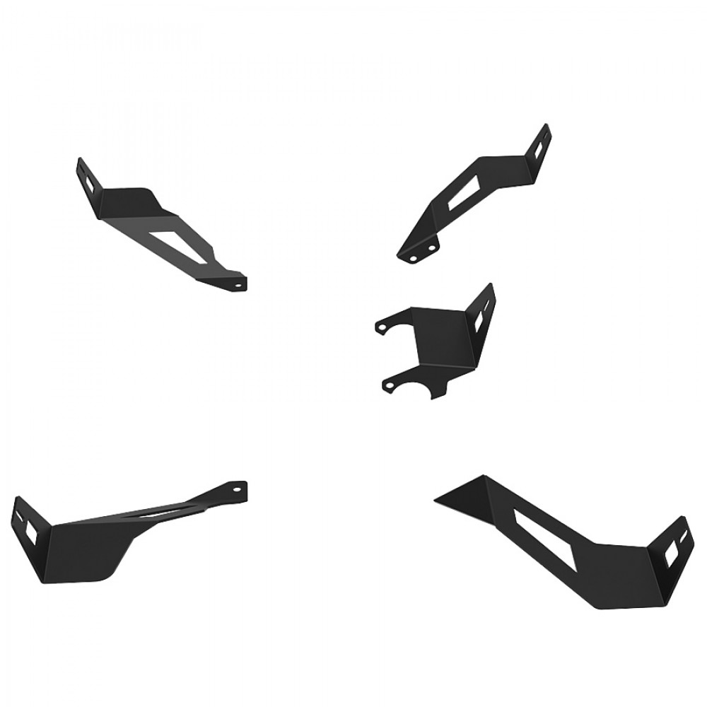 Support kit haut parleur Noir Logitech Z-906 pour RSeat S1