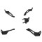 Support kit haut parleur Noir Logitech Z-906 pour RSeat S1 Support kit haut parleur Noir Logitech Z-906 pour RSeat S1