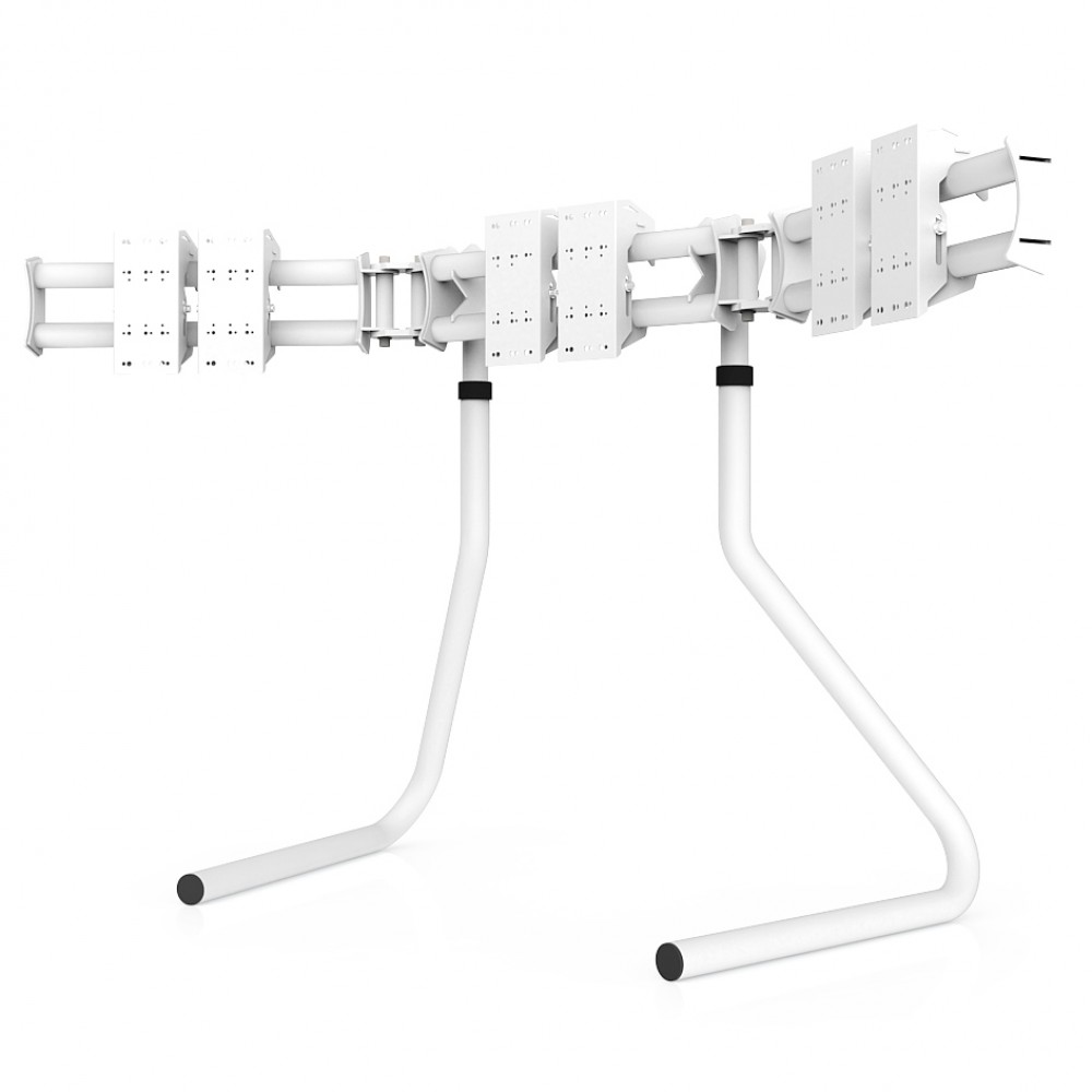 RS STAND T3L Blanc V2 - Support Triple écrans jusqu'à 3x32" RS STAND T3L Blanc V2 - Support Triple écrans jusqu'à 3x32"