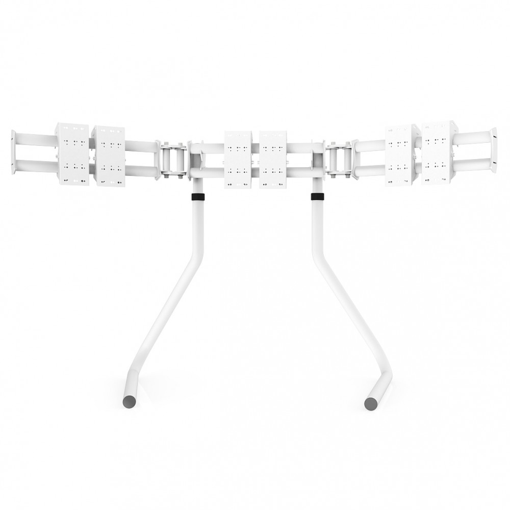 RS STAND T3L Blanc V2 - Support Triple écrans jusqu'à 3x32" RS STAND T3L Blanc V2 - Support Triple écrans jusqu'à 3x32"